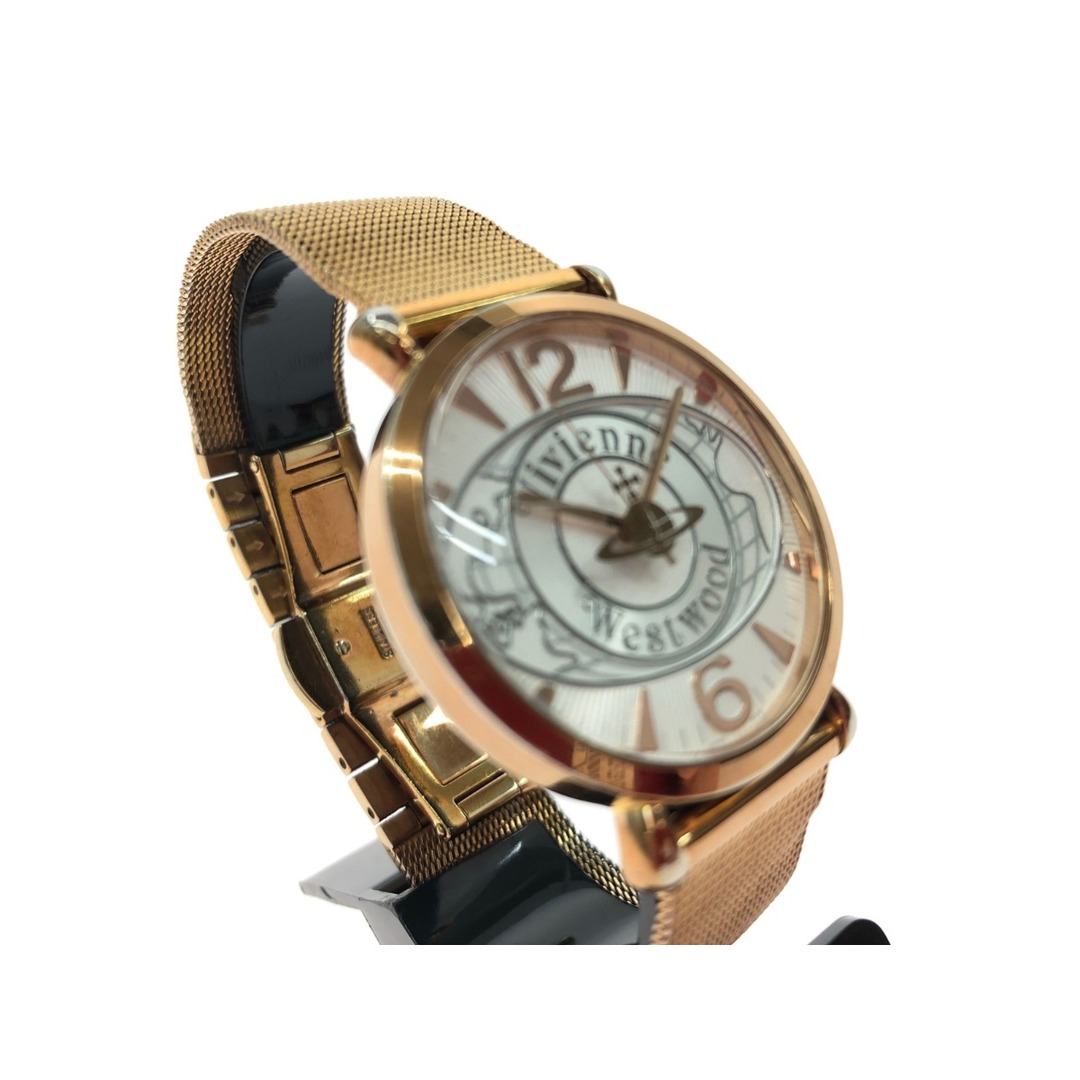 Vivienne Westwood(ヴィヴィアンウエストウッド)の▼▼Vivienne Westwood ヴィヴィアン・ウエストウッド レディース腕時計 クオーツ WORLD ORB ウォッチ VW7765 ピンクゴールド レディースのファッション小物(腕時計)の商品写真