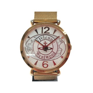 ヴィヴィアンウエストウッド(Vivienne Westwood)の▼▼Vivienne Westwood ヴィヴィアン・ウエストウッド レディース腕時計 クオーツ WORLD ORB ウォッチ VW7765 ピンクゴールド(腕時計)