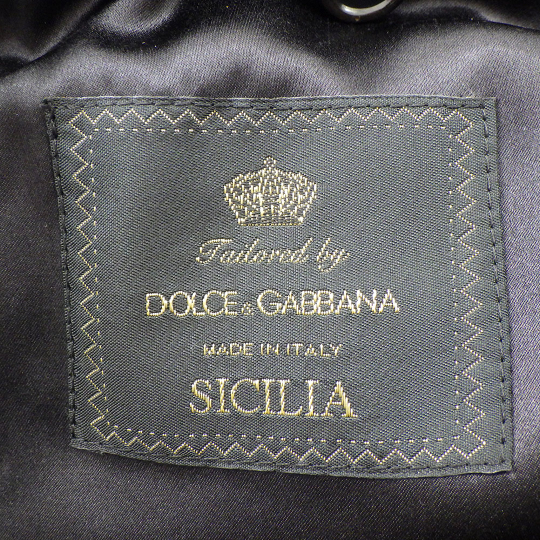 【値下げ】DOLCE&GABBANA ドルチェアンドガッバーナ イタリア製 千鳥格子柄 シングルジャケット 表記サイズ 48 メンズ【送料無料】 6