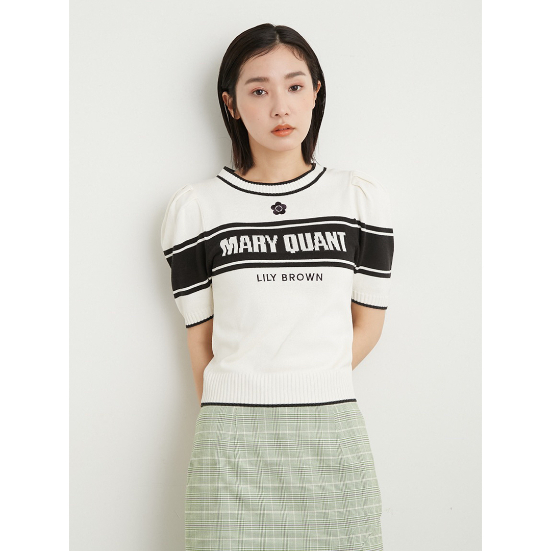 Lily Brown - 【LILY BROWN×MARY QUANT】ニットプルオーバーの通販 by ...