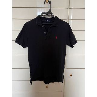 ポロラルフローレン(POLO RALPH LAUREN)のポロラルフローレンポロシャツ　レディースM 黒(ポロシャツ)