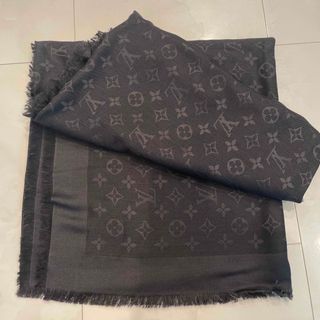 ルイヴィトン(LOUIS VUITTON)のLOUIS VUITTON☆シルクウールストール☆新品未使用(マフラー/ショール)