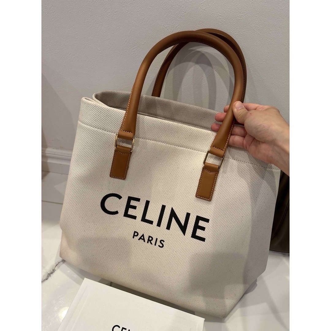 セリーヌCELINEほぼ新品未使用キャンバストートバッグ美品ショルダー