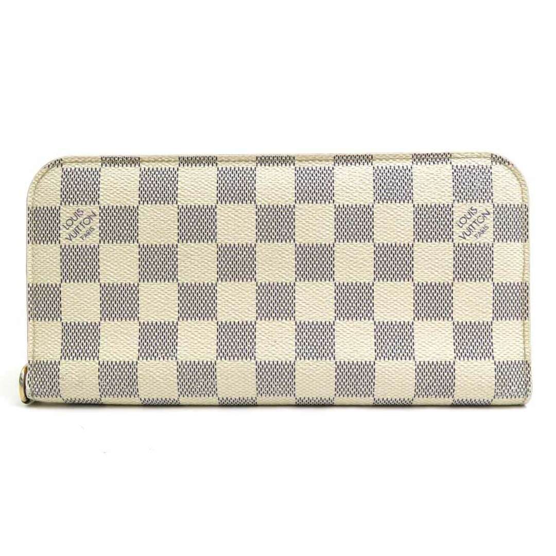 ルイ ヴィトン LOUIS VUITTON 二つ折り長財布 ダミエアズール