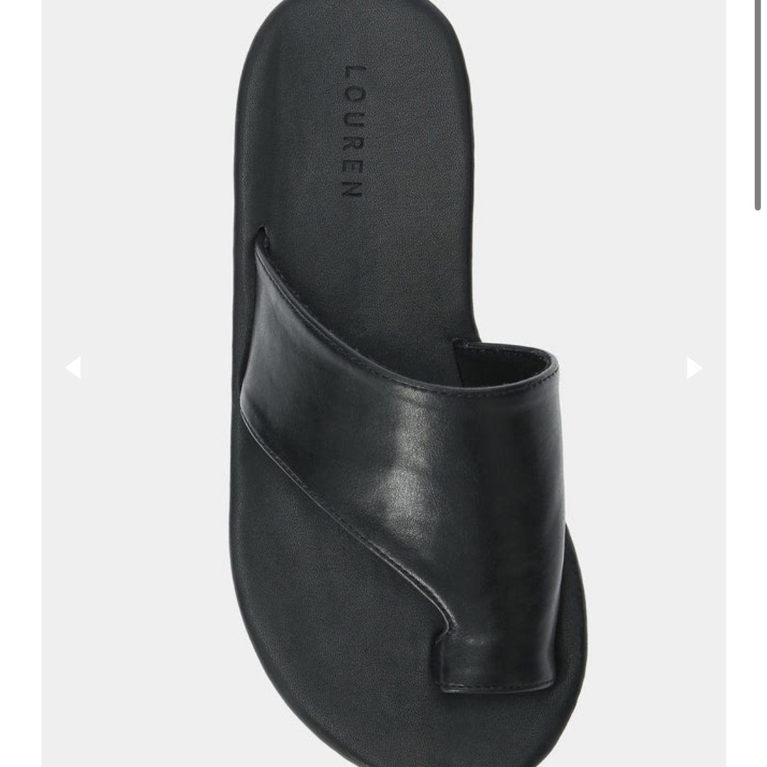 TODAYFUL(トゥデイフル)のlouren leather thong sandal レディースの靴/シューズ(サンダル)の商品写真