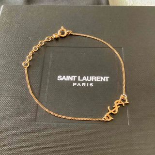 サンローラン(Saint Laurent)の新品☆サンローラン オピウム チャームブレスレット YSLロゴ ゴールド(ブレスレット/バングル)