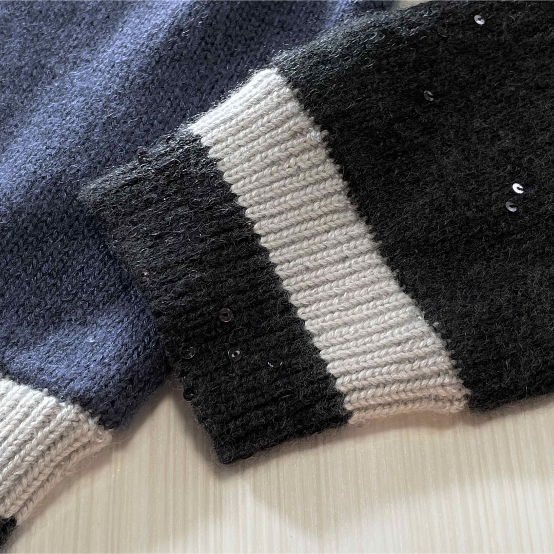 J13☆美品☆極上カシミヤ&シルク ブルネロクチネリ ショート丈 ニット
