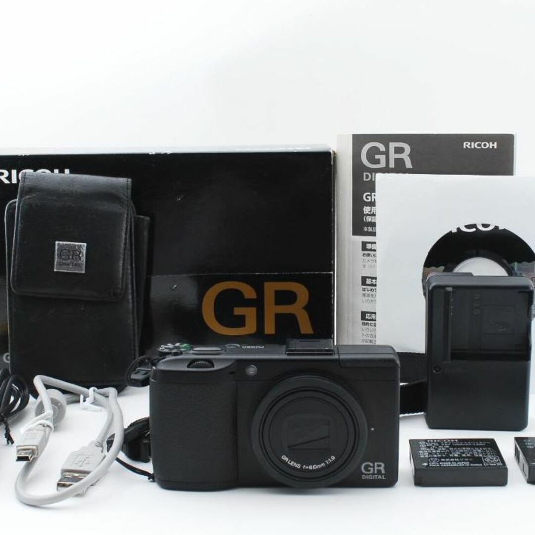 激安☆8日間限定】 RICOH リコー GR DIGITAL III 3 コンパクトデジタル