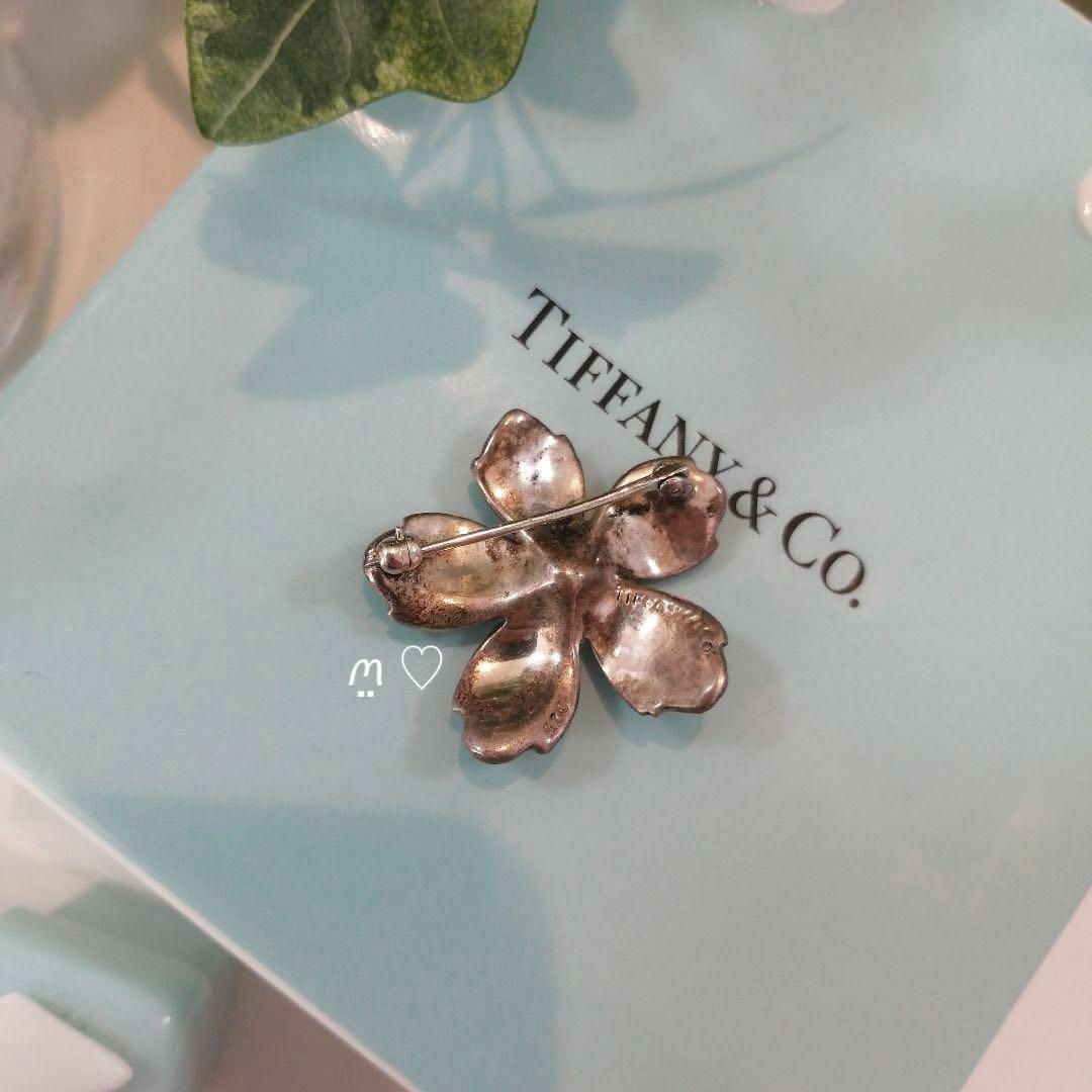 Tiffany & Co. - ティファニー サクラ フラワーブローチ シルバー 桜