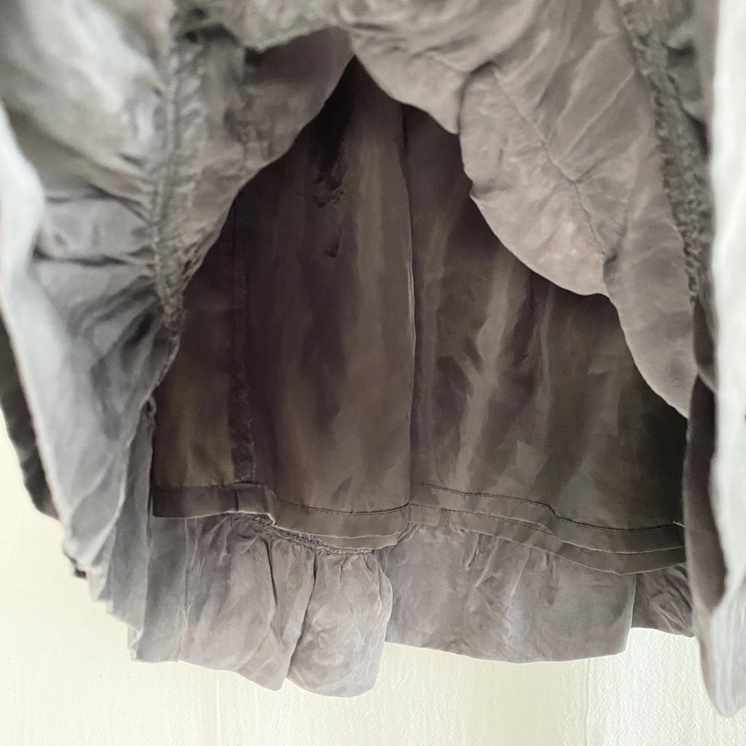 JEANASIS(ジーナシス)のJEANASIS ジーナシス　スカート　フリーサイズ　キュプラ素材 レディースのスカート(ミニスカート)の商品写真