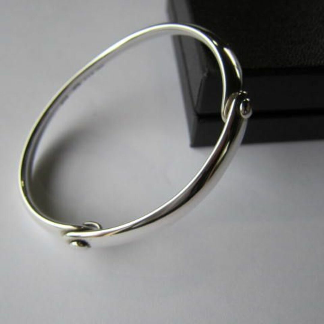 Georg Jensen(ジョージジェンセン)の【Vintage】ジョージ・ジェンセン 　トールン・バングル　＃440　ボタン レディースのアクセサリー(ブレスレット/バングル)の商品写真