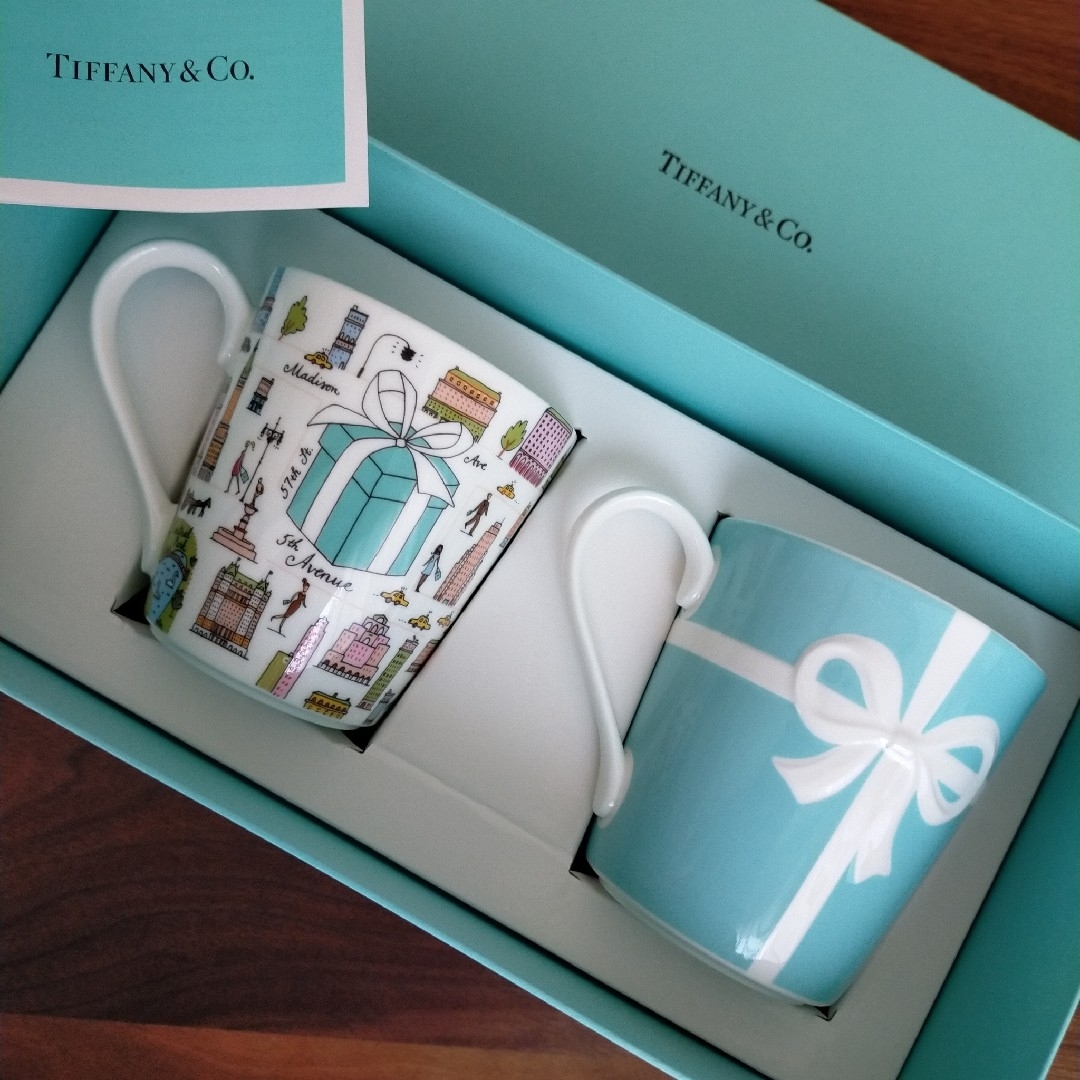 Tiffany & Co. - 【希少】ティファニー マグカップ 2個セットの通販 by