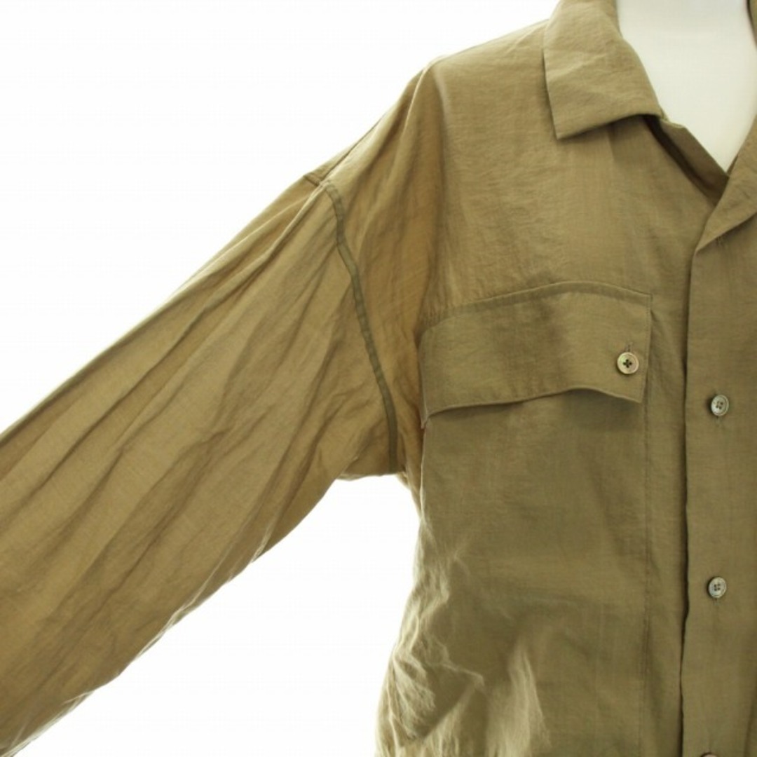 other(アザー)のシーオール Open collar military shirts シャツ 長袖 レディースのトップス(シャツ/ブラウス(長袖/七分))の商品写真