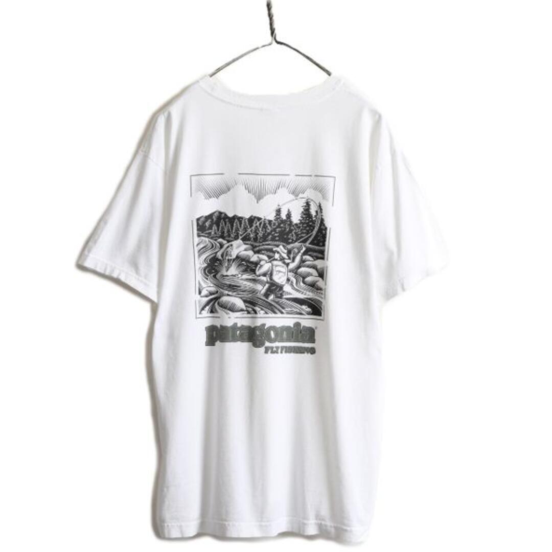 最新入荷】 大人気 パタゴニア コットン Tシャツ 半袖 動物 アニマル ホワイト