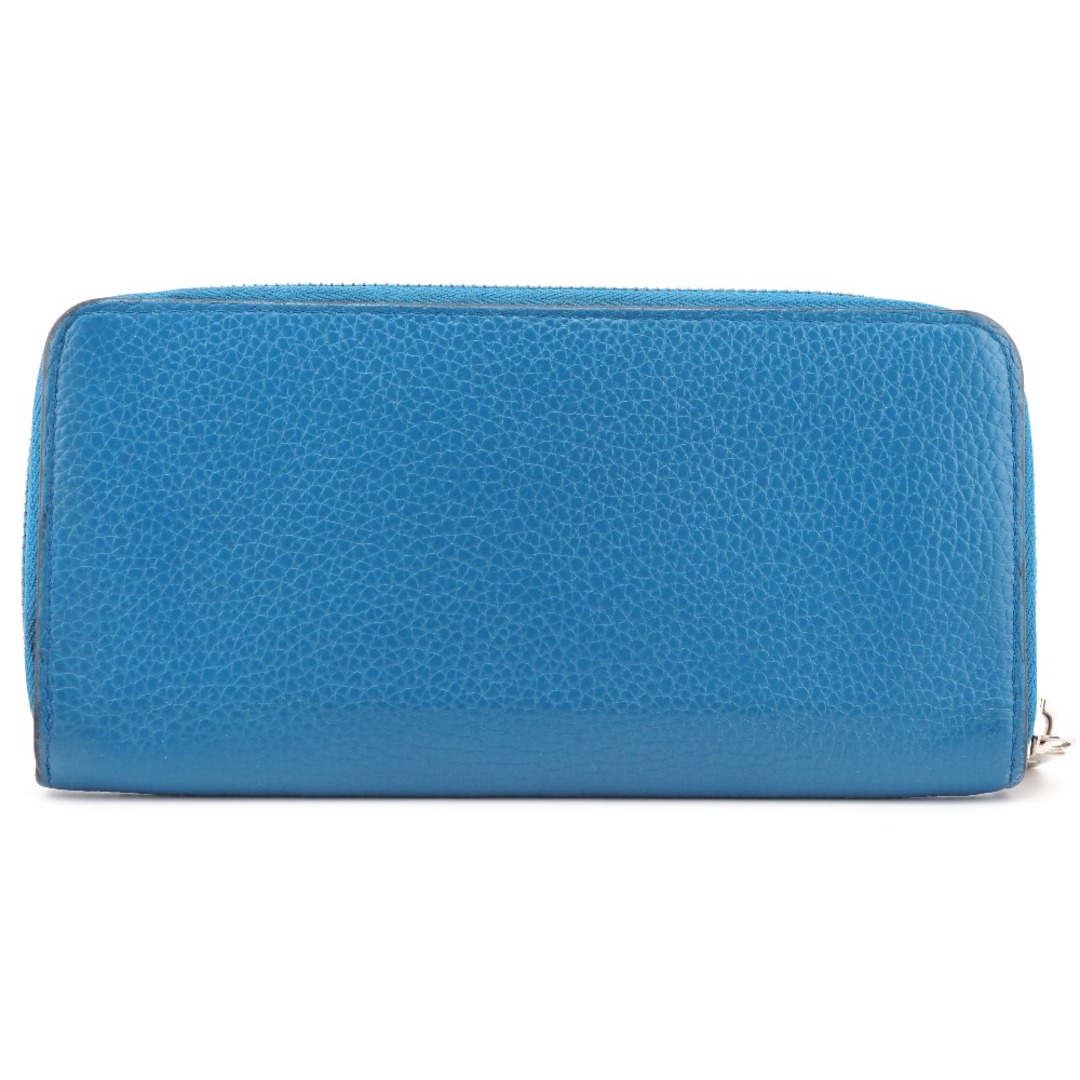 ルイヴィトン LOUIS VUITTON 長財布, キュイールトリヨン ジッピーウォレット M58411 ブルー