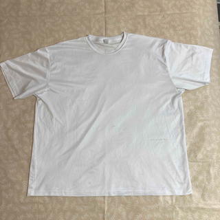【傷・ほつれ多数】7XL 速乾 BEESBEAM ビーズビーム 半袖白Tシャツ (Tシャツ/カットソー(半袖/袖なし))