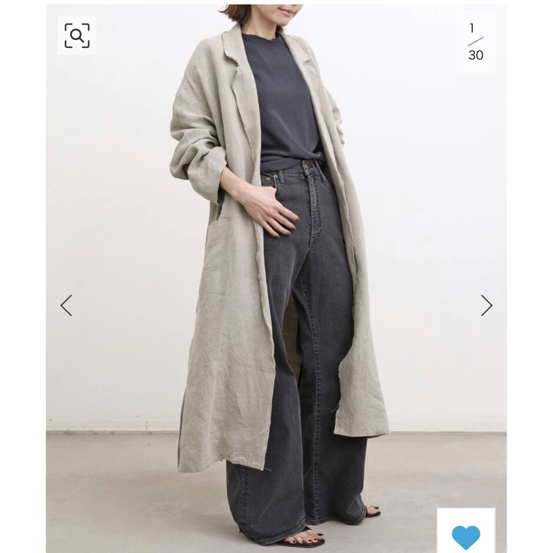 L'Appartement DEUXIEME CLASSE - L'Appartement Linen Coatの通販 by
