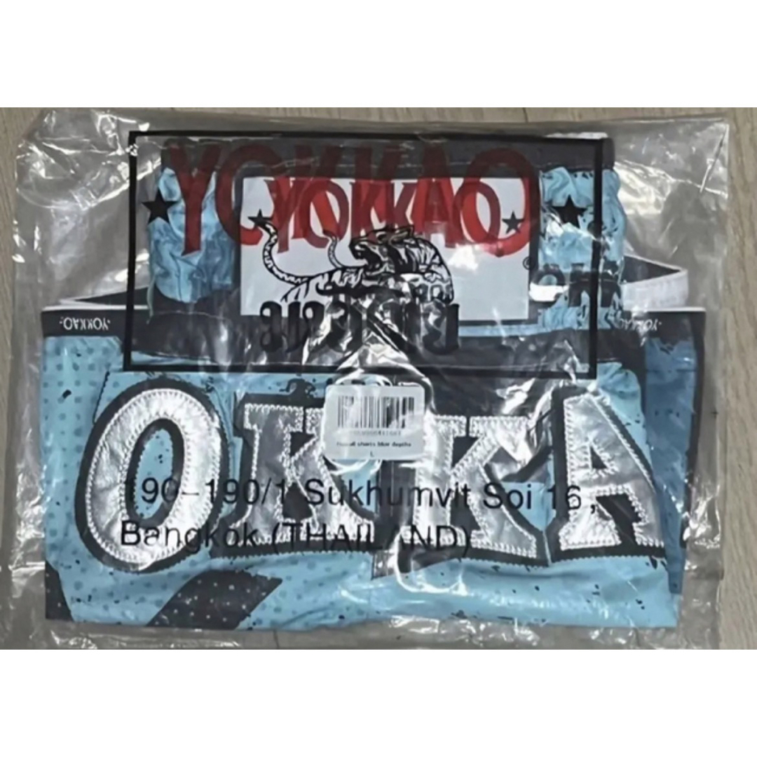 YOKKAO ムエタイパンツ「Urban」BLUE  Lサイズ