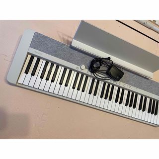 カシオ(CASIO)のカシオ　キーボード Casiotoneホワイト [61鍵盤]　CT-S1WE(電子ピアノ)