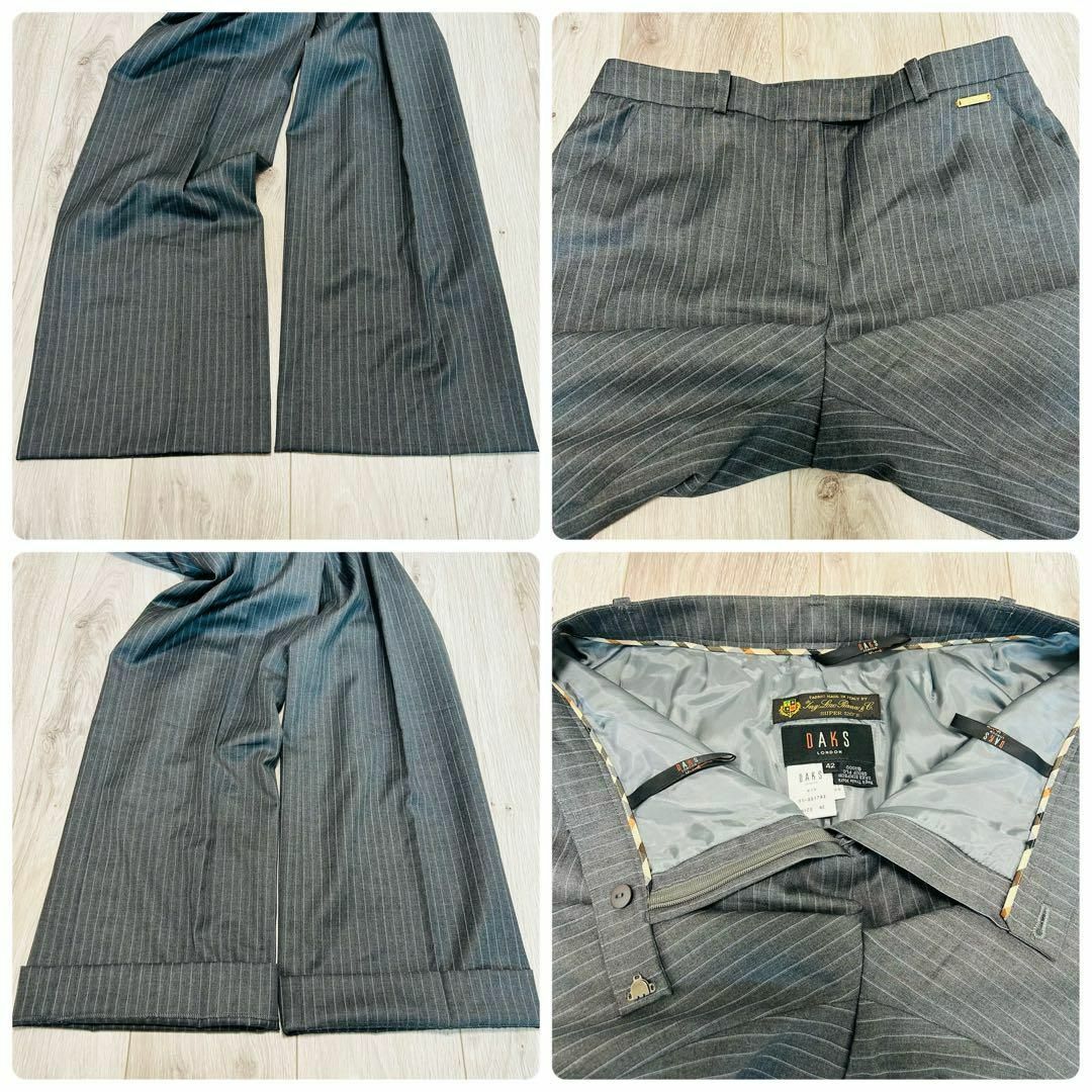 DAKS - 【美品】DAKS ロロピアーナ レディースパンツスーツ