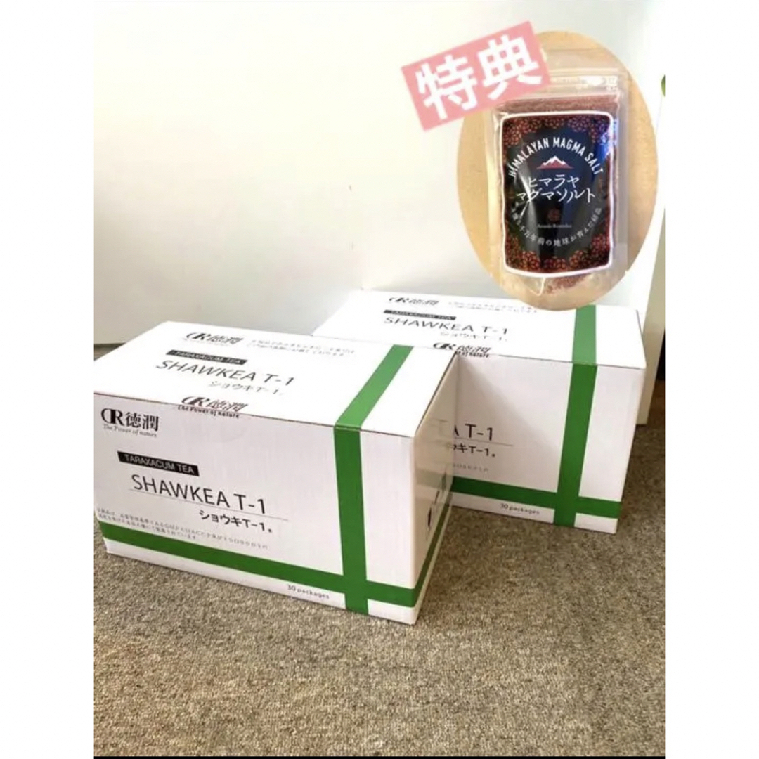 【正規品】タンポポ茶 ショウキT-1 2箱セット　サポート付き 食品/飲料/酒の健康食品(健康茶)の商品写真