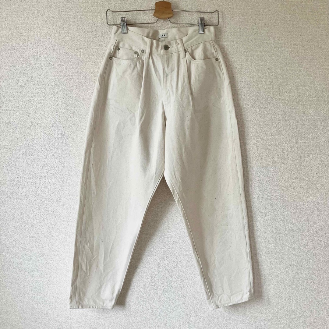 SEA WASABI DENIM ECRU 1-