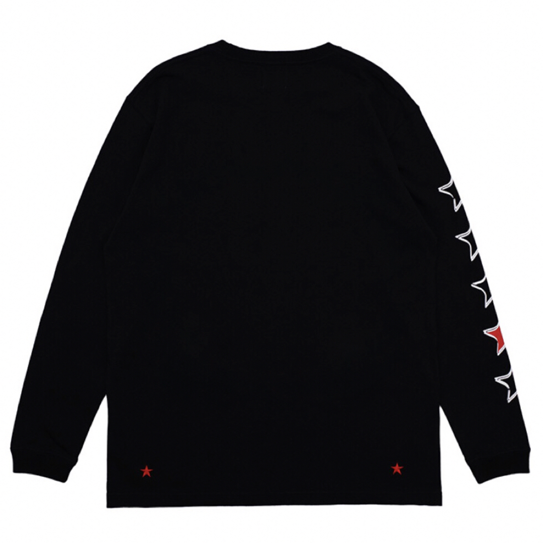 M&M - PRINT L/S T 21-MT-032 BLK Lsize 新品 1