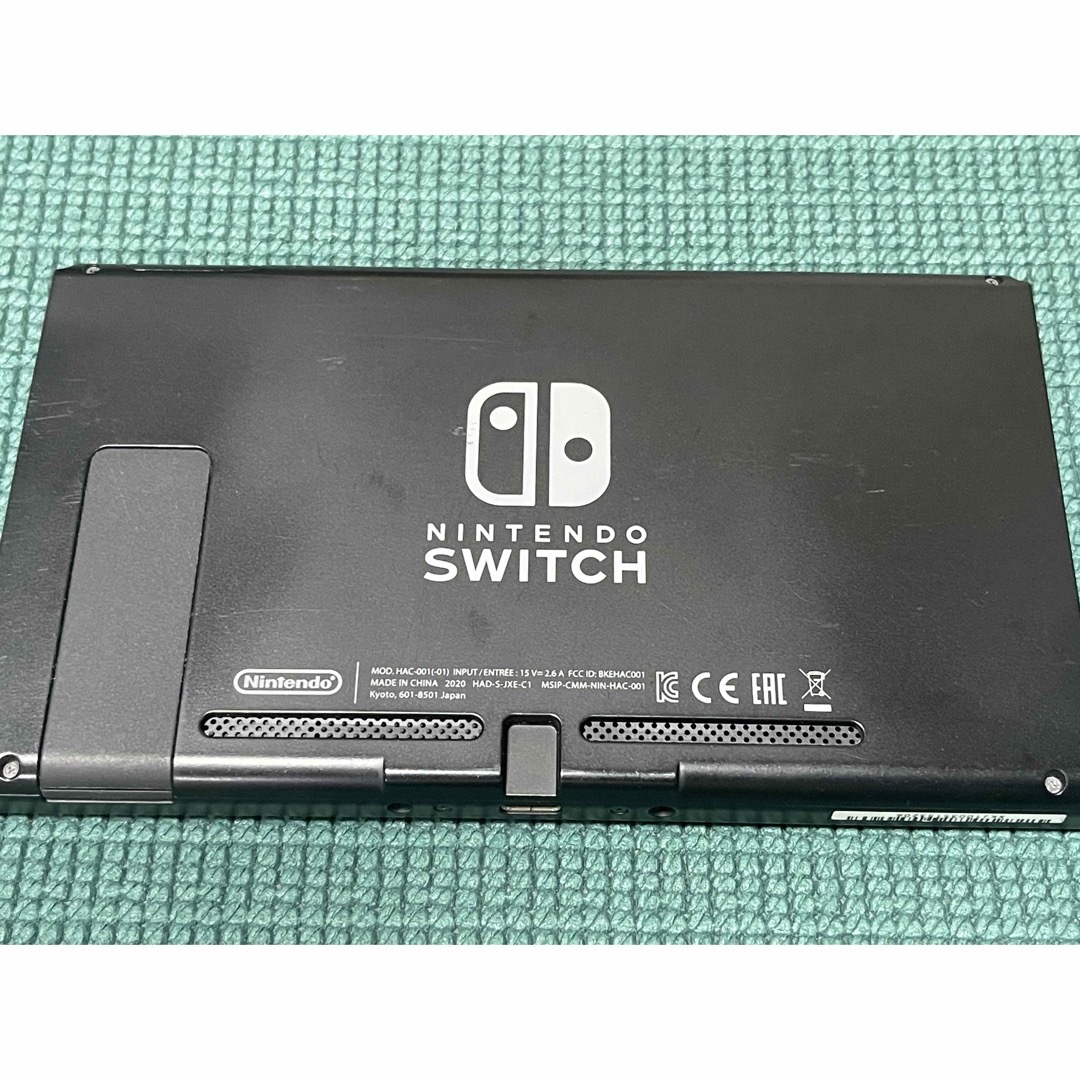 [美品] Nintendo Switch グレー バッテリー強化モデル  本体