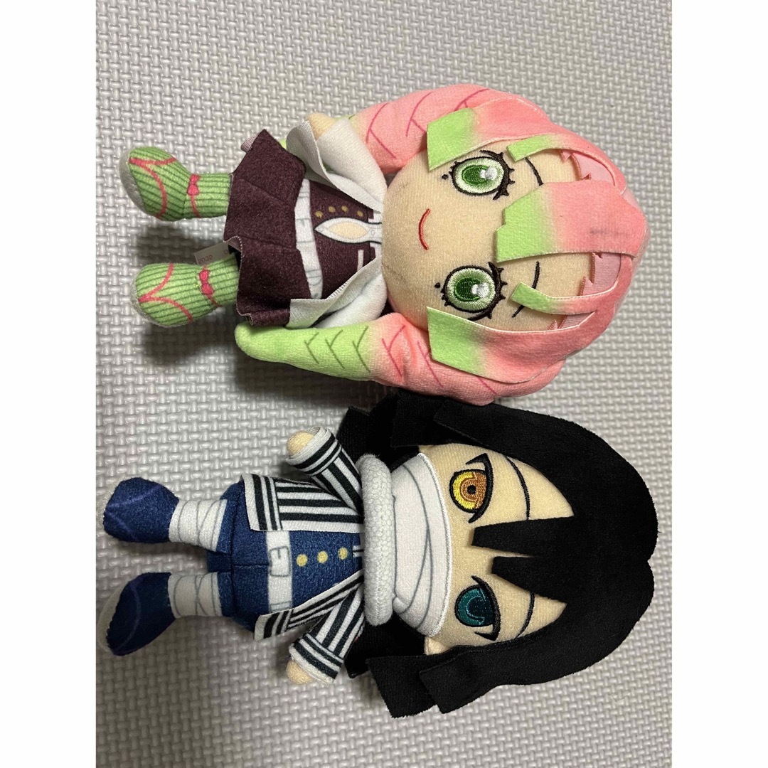 鬼滅の刃 Chibiぬいぐるみ ★伊黒小芭内＆甘露寺蜜璃★ | フリマアプリ ラクマ