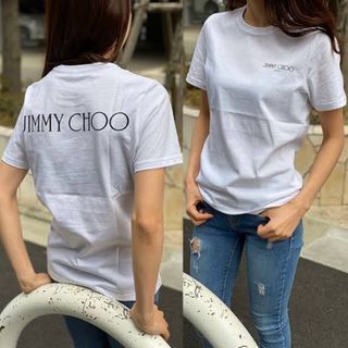 【クリーニング済】JIMMYCHOO ジミーチュウ Tシャツ ロゴ ユニセックス