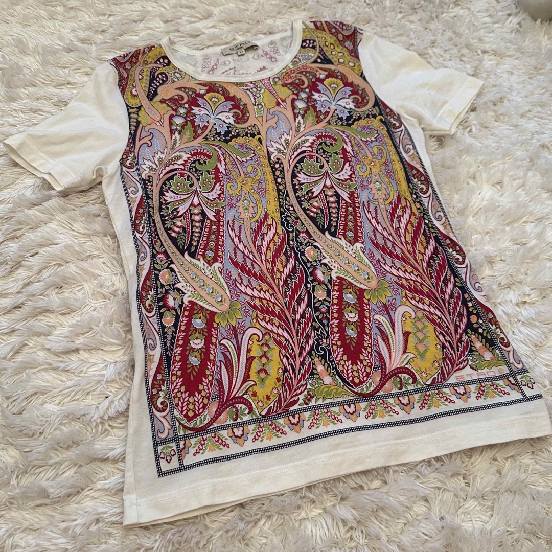 ETRO(エトロ)のETRO エトロ Tシャツ カットソー レディースのトップス(Tシャツ(半袖/袖なし))の商品写真