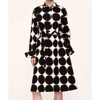 マリメッコ(marimekko)のMarimekko マリメッコ KIVET シャツ ワンピース(ひざ丈ワンピース)