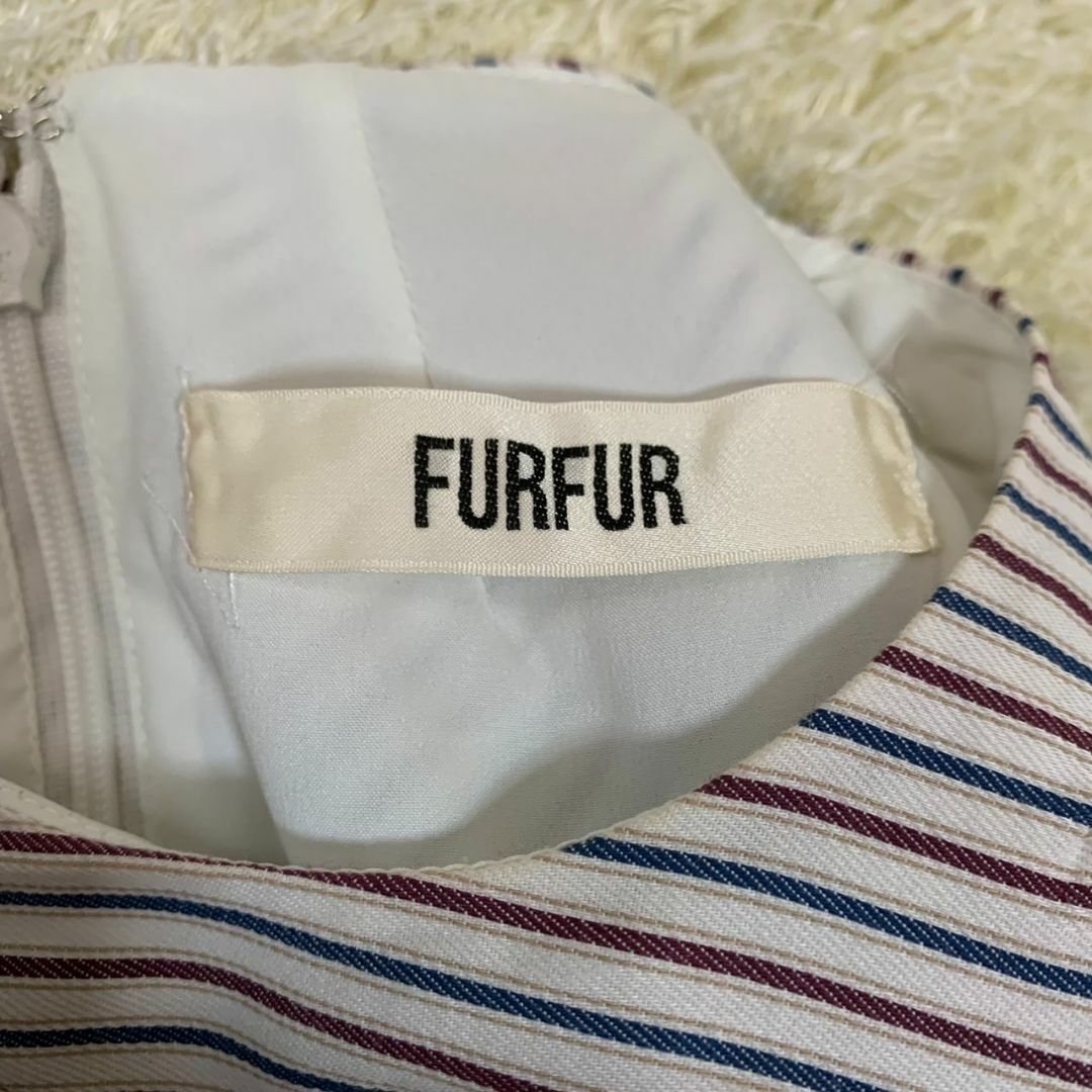 FURFUR アシンメトリーノースリーブワンピース　フリーサイズ 2