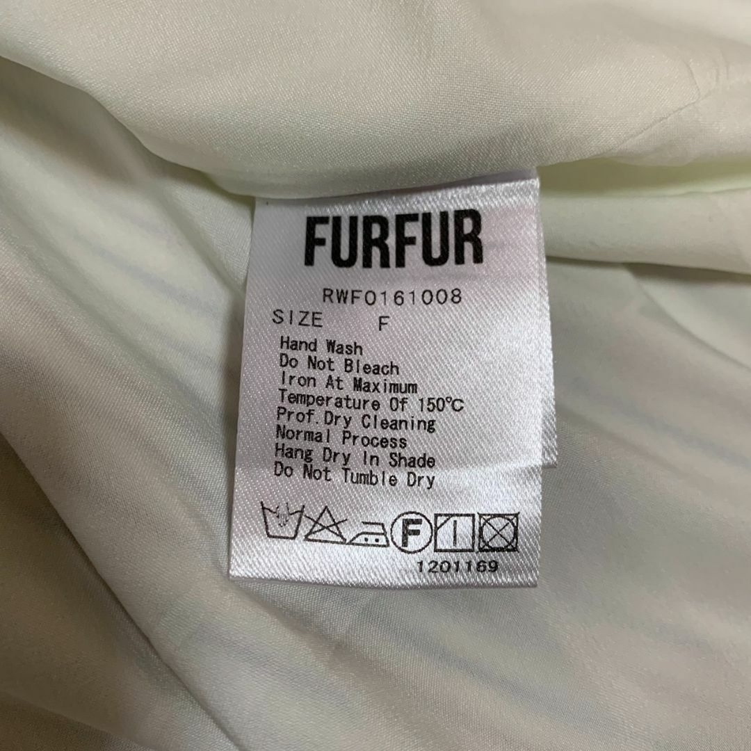 fur fur(ファーファー)のFURFUR アシンメトリーノースリーブワンピース　フリーサイズ レディースのワンピース(ロングワンピース/マキシワンピース)の商品写真