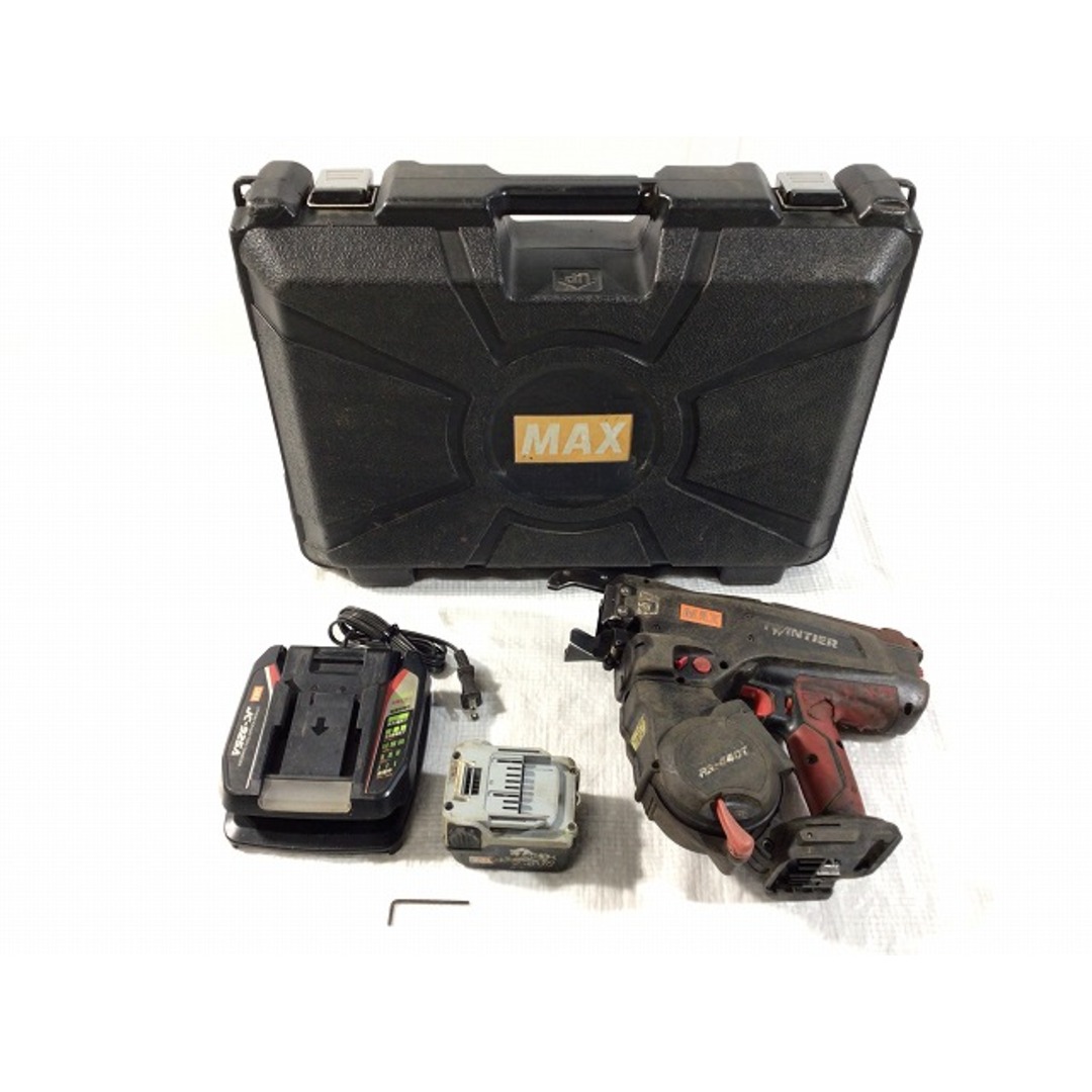 ☆品☆MAX マックス 14.4V 鉄筋結束機 ツインタイア RB-440T ☆品☆MAX マックス 14.4V 鉄筋結束機 ツインタイア RB-440T