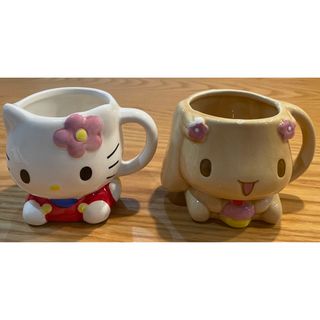 サンリオ(サンリオ)のサンリオ♡キティー♡シナモロールモカ　マグカップ(グラス/カップ)