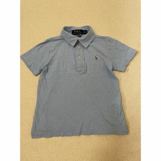 ポロラルフローレン(POLO RALPH LAUREN)のB269★ポロラルフローレン 子供用 男の子 ポロシャツ110水色ブルー系キッズ(Tシャツ/カットソー)