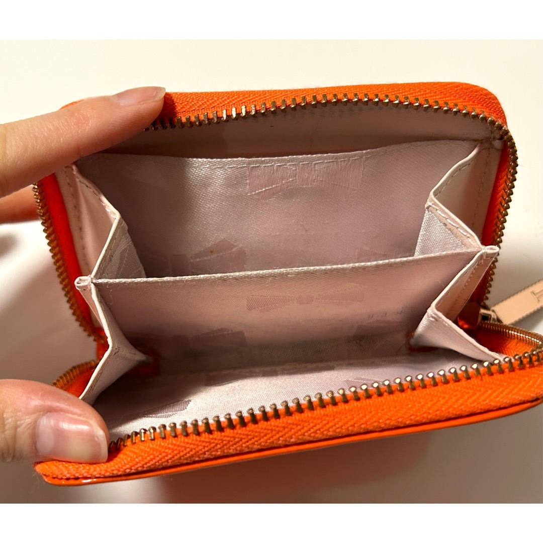 【美品】TED BAKER　財布　ミニ財布　コンパクト　折りたたみ　レザー　黒