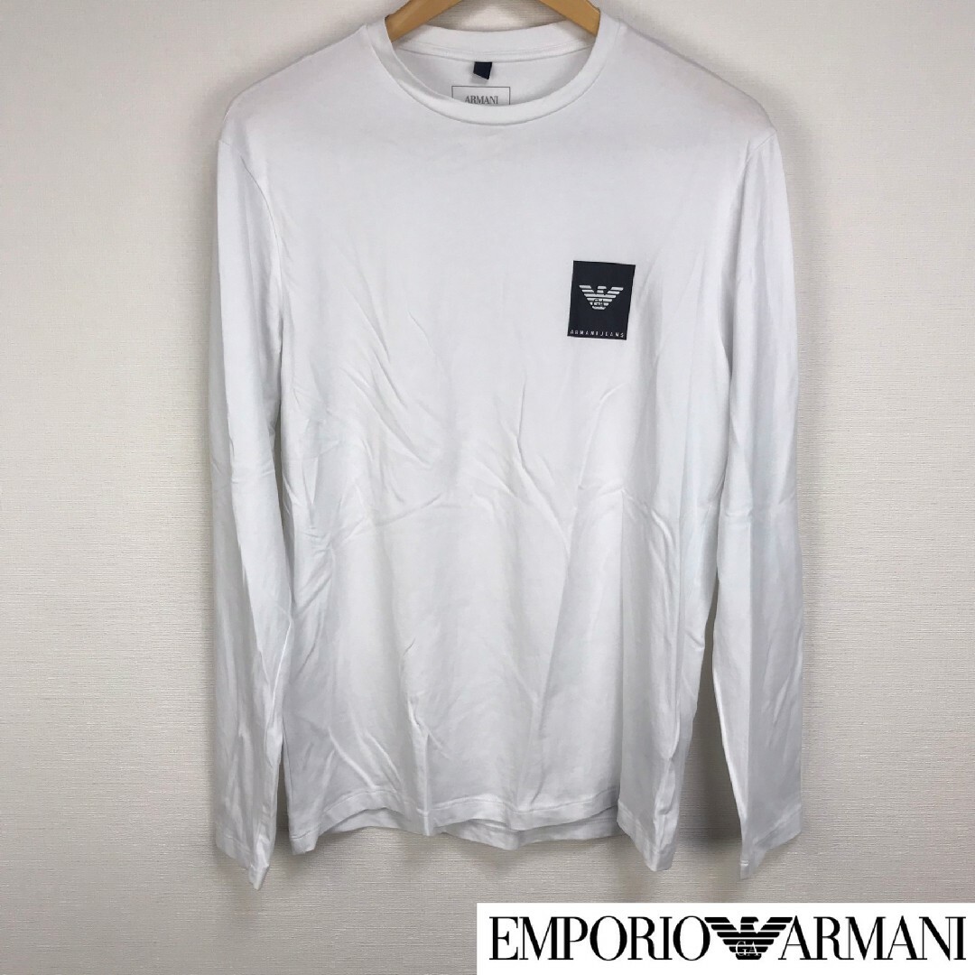 【新品・未使用タグ付き】EMPORIO ARMANI 長袖 メンズ シャツ