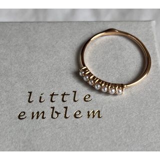 little emblem - little emblem アコヤパール リング 11号の通販|ラクマ