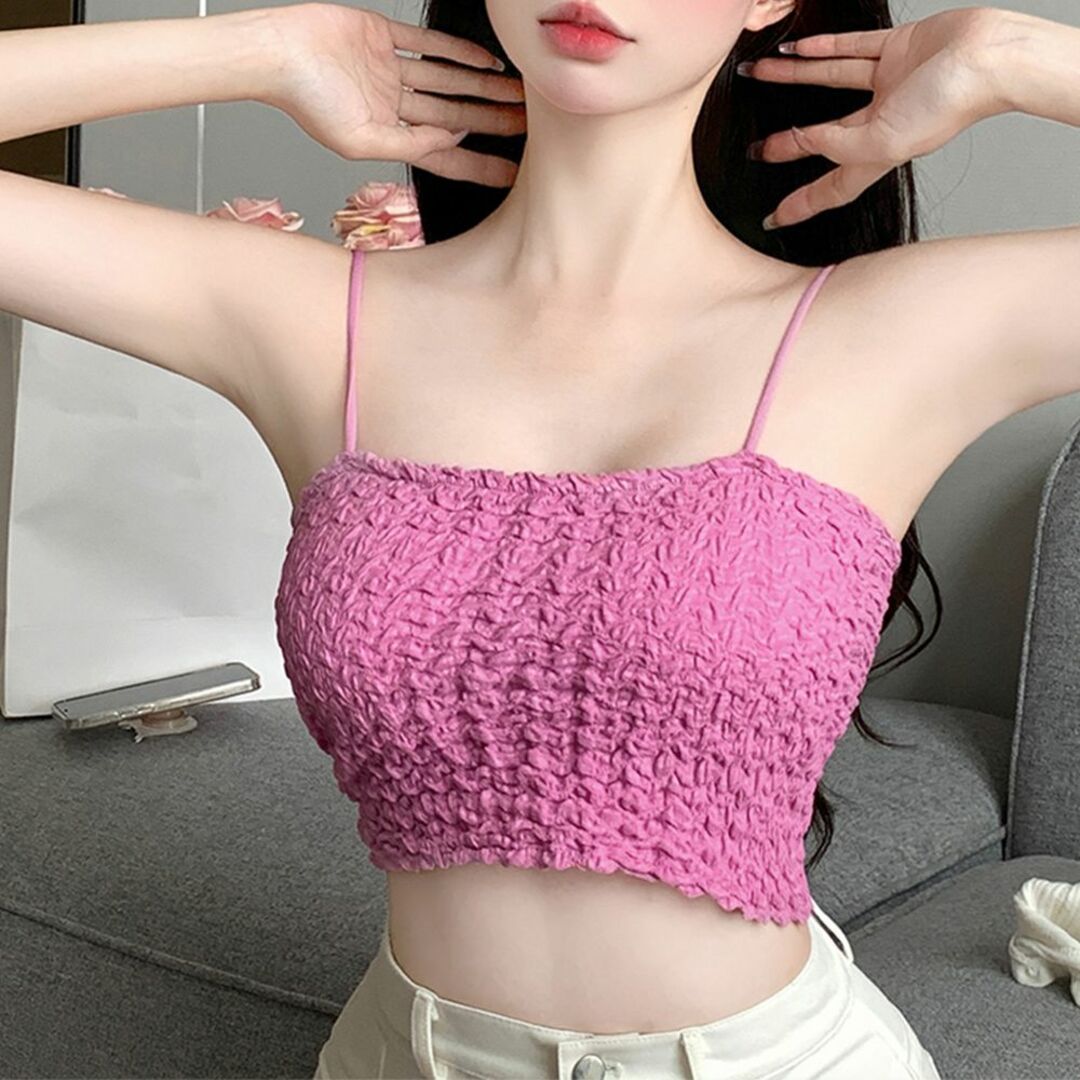 通販・買取 roku 6ロクニットキャミソール LILY YARN SUKASHI KNIT