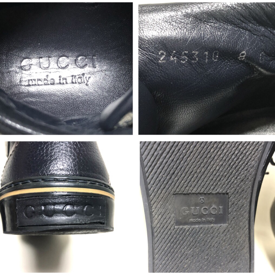 GUCCI グッチ GGスプリーム PVC/レザー ハイカット スニーカー | www