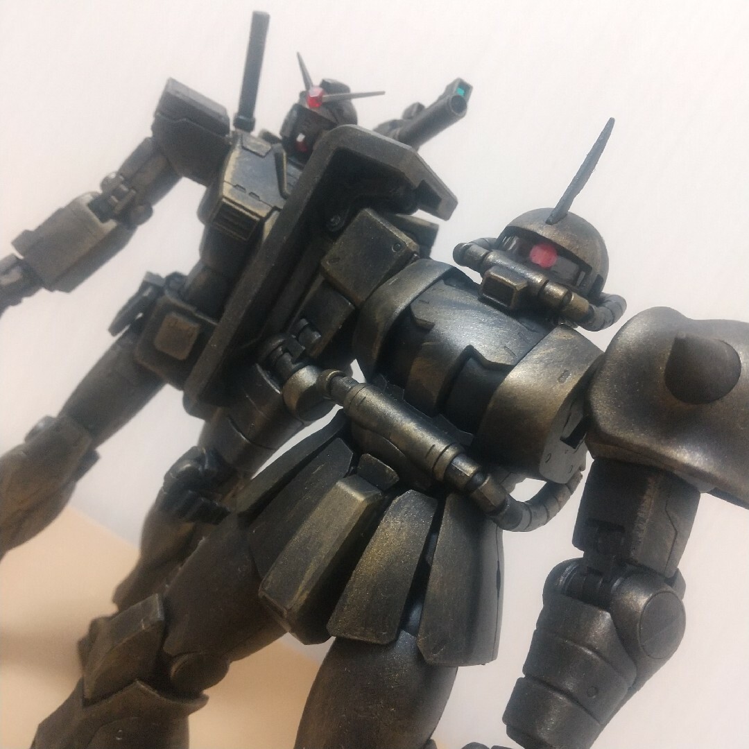 mg 1/100 オリジン ガンダム Origin シャア ザク ガンプラ エンタメ/ホビーのおもちゃ/ぬいぐるみ(模型/プラモデル)の商品写真