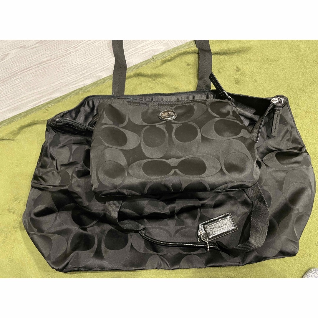 即納国産 COACH - コーチ coach トートバッグ エコバッグ 折りたたみ