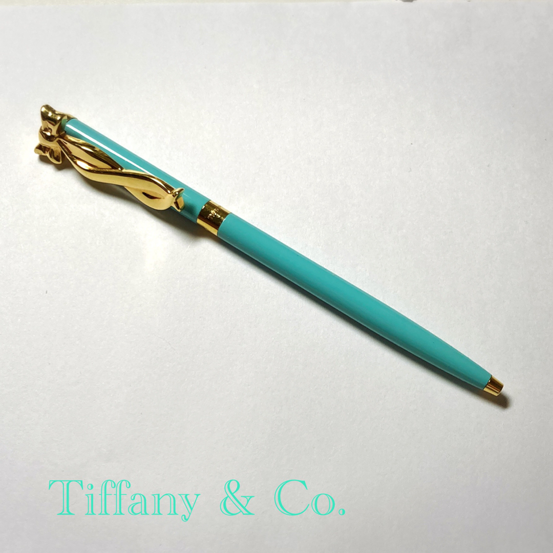 Tiffany & Co.(ティファニー)のTiffany ティファニーボールペン(パースペン) ティファニーブルー  インテリア/住まい/日用品の文房具(ペン/マーカー)の商品写真