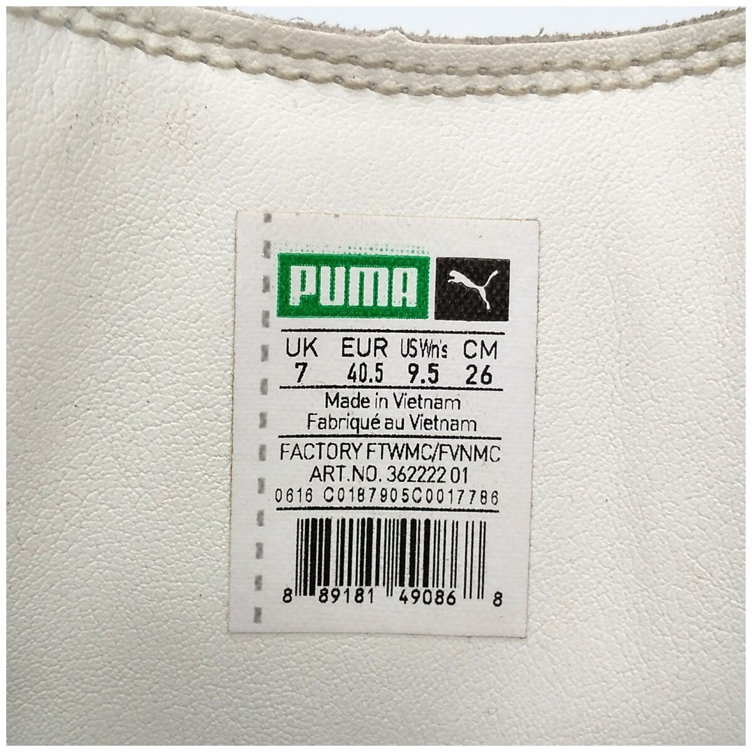 PUMA(プーマ)の古着 プーマ PUMA スエード プラットフォーム 362222 01 スニーカー レディース26.0cm /saa010123 レディースの靴/シューズ(スニーカー)の商品写真