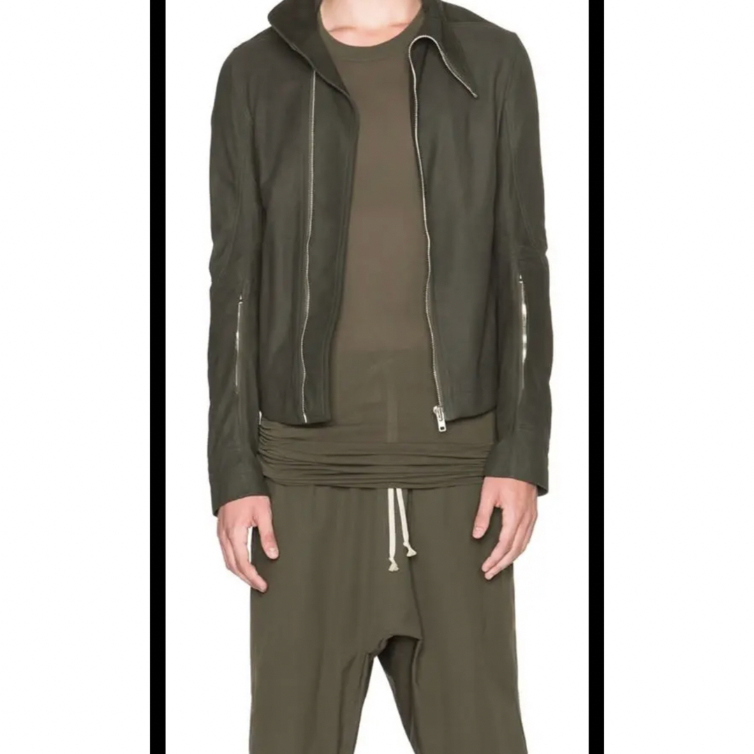 Rick Owens リックオウエンス モリノバイカー レザージャケット-