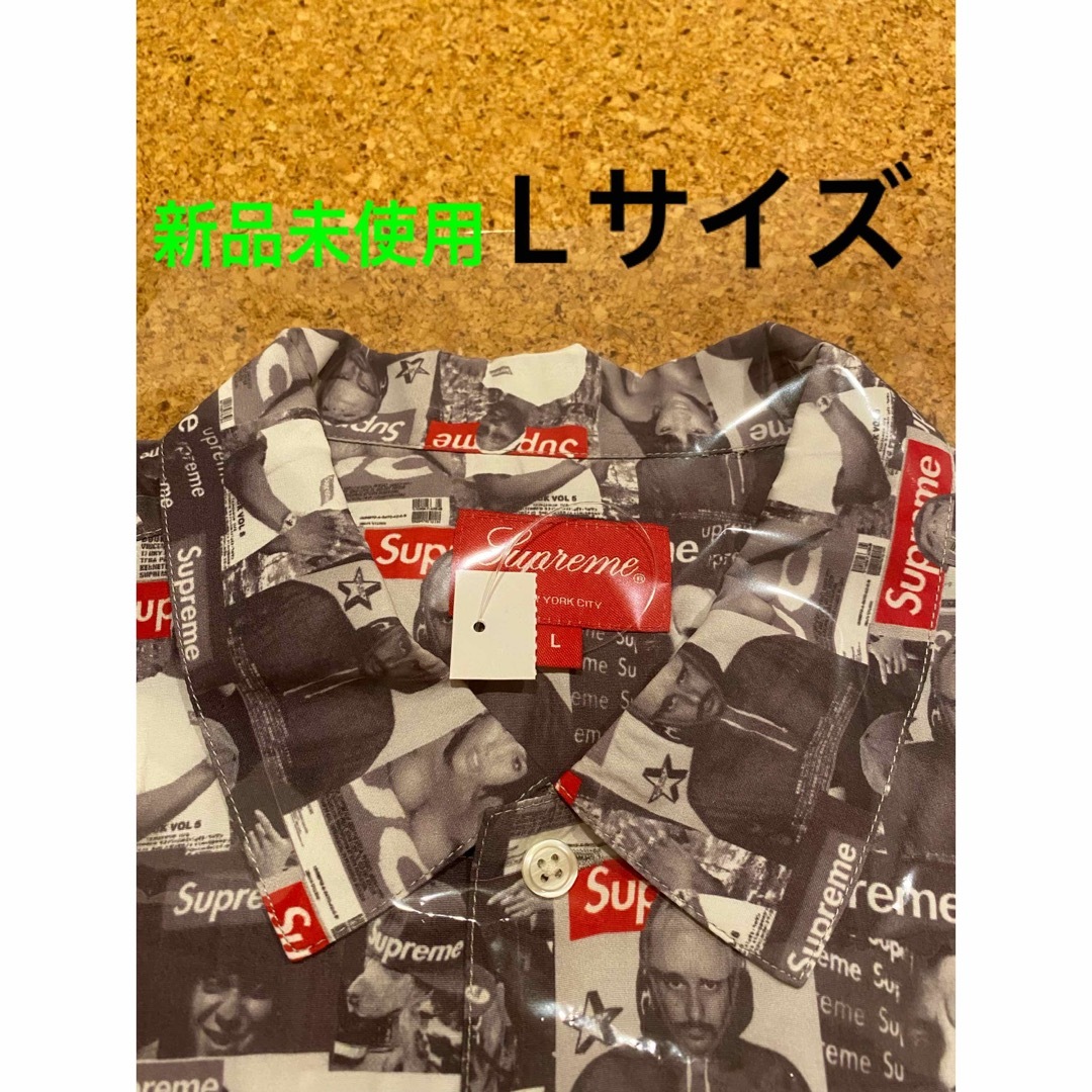 Supreme Magazine S/S Shirt Grey Mサイズ