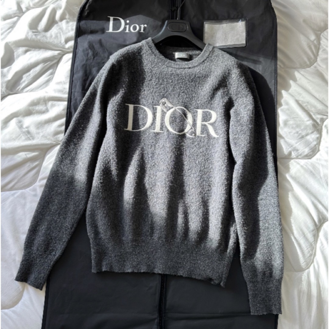 DIOR 20AW WOOL JUDY BLAME KNIT SWEATER-levercoffee.com