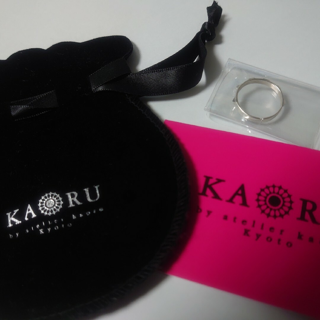 KAORU(カオル)の新品未使用・KAORU　カオル　スタッズリング　シルバーSサイズ レディースのアクセサリー(リング(指輪))の商品写真